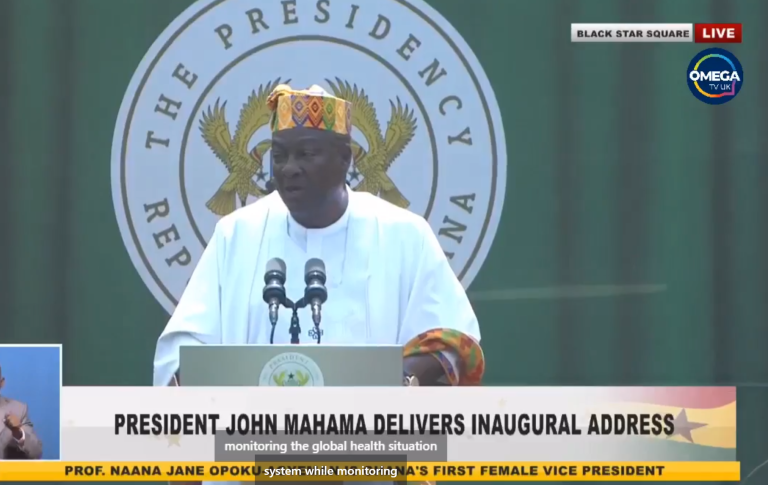 A Nation Rejoices: John Dramani Mahama Inaugurated as President